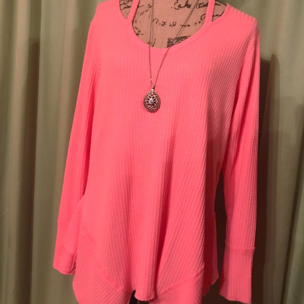 Super cozy waffle knit tunic